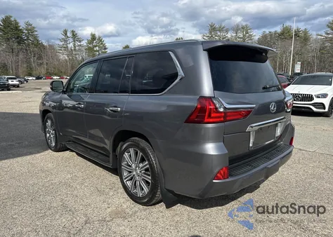2017 Lexus Lx 570 из США, поврежденный, VIN JTJHY7AX2H4239132